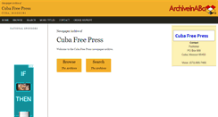 Desktop Screenshot of cub.stparchive.com