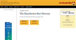 Desktop Screenshot of msm.stparchive.com