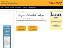 Tablet Screenshot of laf.stparchive.com