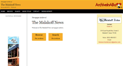 Desktop Screenshot of mln.stparchive.com