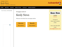 Tablet Screenshot of kny.stparchive.com